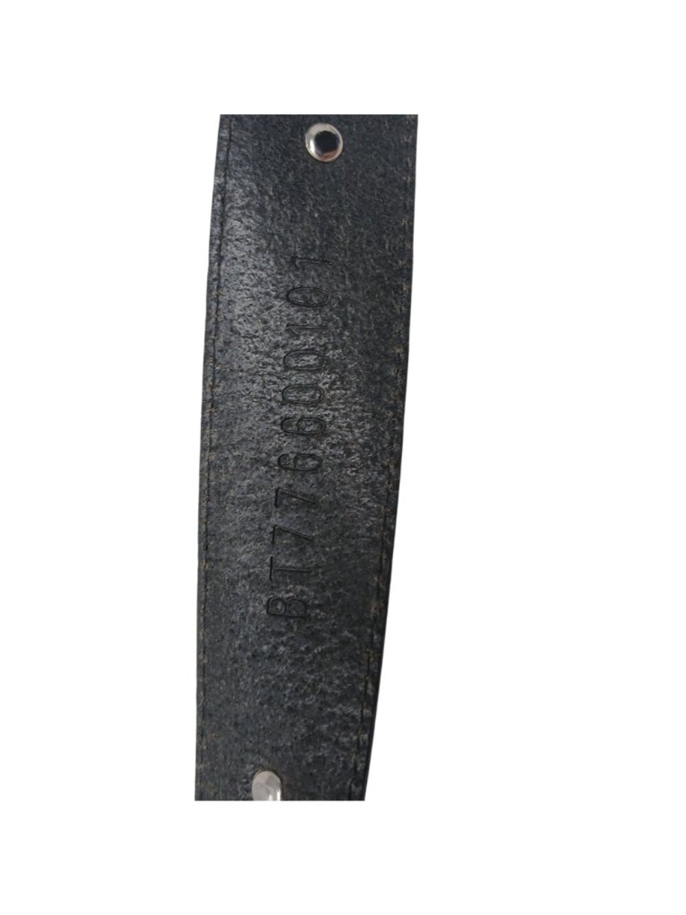 Fossil Black Leather Belt Silver-Tone Buckle & Accents Women Small Western #I-1H - Picture 8 of 9